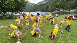 Salsa Choke Latin Dance Kids Feriencamp 2024 [upl. by Drofyar]