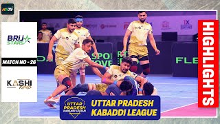 UPKL 2024 Match 26  Brij Stars vs Kashi Kings  UP Kabaddi League highlights [upl. by Early]