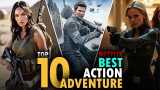 Top 10 Best Action Movies on Netflix  Best Hollywood Action Movies to Watch in 2024  Top 10 Action [upl. by Launam]