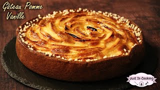 Recette de Gâteau Moelleux Pomme Vanille au Mascarpone [upl. by Llenrad]