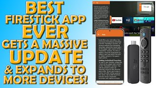 🟠 Best Firestick App Ever Gets Massive Update and Expands To More Devices 🟠 [upl. by Aneeles]