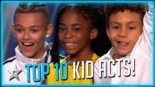 TOP 10 BEST Kid Auditions from Britains Got Talent 2024 [upl. by Ellehcam]