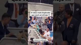 Inscrevase☝️ Louvor vídeo impressionante Poder de Deus evangélicos Batismo gêmeas [upl. by Firahs]