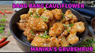 BANG BANG CAULIFLOWER  A delicious baked dish of cauliflower that is crispy and spicy MUST TRY [upl. by Rennie]