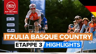 BaskenlandRundfahrt 2023 Highlights  Etappe 3 [upl. by Ynes]