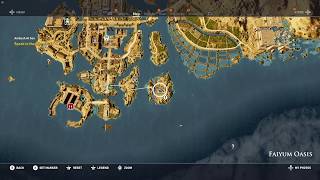 IN PLAIN SIGHT PAPYRUS Assassins Creed Origins  On an island south east of Krokodilopolis [upl. by Asselam902]