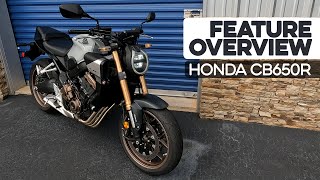 Get A Rundown Of The Honda CB650R [upl. by Tacy]