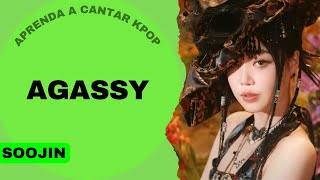 Aprenda a cantar SOOJIN  AGASSY letra simplificada [upl. by Netsrak271]