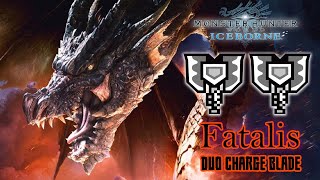 MHWorld Iceborne  MR6 ★ Fatalis  ミラボレアス 1158 Duo Charge Blade [upl. by Uird]