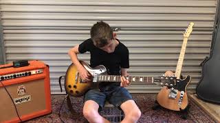 Oh No Not You Again  Main Solo Guitar lesson amp tutorial  Part 5 Australian Crawl [upl. by Onirotciv323]