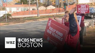 Teacher strike enters second week in Gloucester Marblehead and Beverly as schools remain closed [upl. by Zetnahs139]