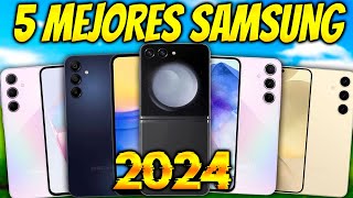 ¿QUE SAMSUNG COMPRAR LOS 5 MEJORES CELULARES SAMSUNG 2024 [upl. by Nylcaj]