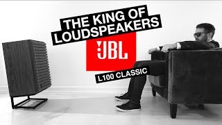 MOST ICONIC Loudspeaker of ALL TIME  JBL L100 Classic Speaker Review [upl. by Anib]