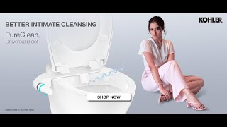 Kohler PureWash Bidet attachment [upl. by Ynomrah602]