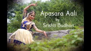 Apsara Aali full song  Bharatanatyam Cover  Natarang  Srishti Budhori [upl. by Nosaes]