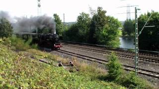 Dampfloks rund um Bochum 52 8134 und 38 2267 HD [upl. by Vivienne]