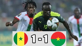 Senegal vs Burkina Faso 11 Highlights  Africa Cup 2024 eFootball Game Play [upl. by Aikaj]