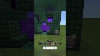 Creeper portal 😮 in Minecraft minecraft shorts [upl. by Kyle]