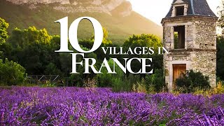 10 Most Beautiful Small Towns to Visit in France 2024 🇫🇷  France Travel Video [upl. by Oivlis51]