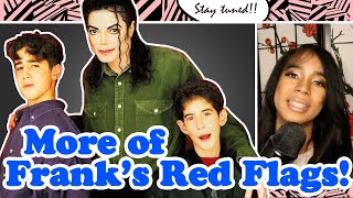 More of Frank Cascios Red Flags Parallel other Victims Experiences The Michael Jackson File Vlogs [upl. by Nelag]