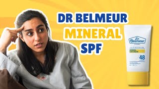 MINERAL SPF REVIEW  DRBELMEUR  DO I LIKE IT OR NOT   WORTH BUYING [upl. by Ellemrac]