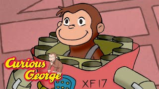 George the Robot Monkey 🐵 Curious George 🐵 Kids Cartoon 🐵 Kids Movies [upl. by Eirolav902]