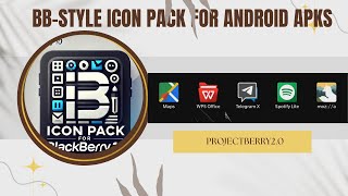 BBStyle Icon Pack for BlackBerry 10 Apps  Part 1 [upl. by Lepley]