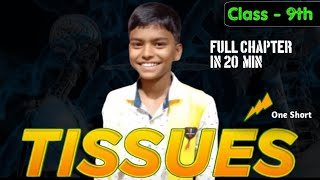 Tissues Complete Chapter 🔥 CLASS 9th Science NCERT  Full chapter in 20 min [upl. by Aniram563]