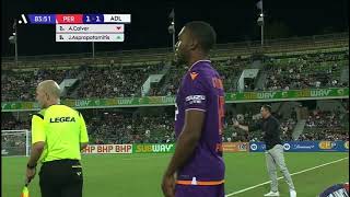 Daniel Sturridge  Perth Glory FC Debut  Stream on Paramount [upl. by Issy]