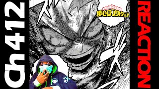 Smash Through  My Hero Academia  Chapter 412 quotHistorys Maddest Heroquot REACTION [upl. by Sobmalarah541]