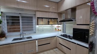 Modular Kitchen Designs 2024 Open Kitchen Cabinet Colors Modern Home Interior Design Ideas SkillMan [upl. by Trixy916]