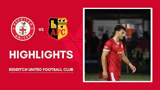 HIGHLIGHTS  Redditch United vs Alvechurch [upl. by Enilrek]