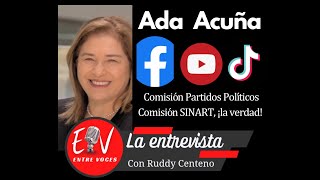 Entre Voces La Entrevista  Diputada Ada Acuña Castro [upl. by Naitsirt]