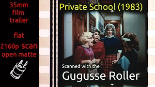 Private School 1983 35mm film trailer flat open matte 2160p [upl. by Chilson]