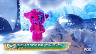 Baby Mammoth Performs quotThe Shoop Shoop Song It’s In His Kissquot By Cher  Masked Singer  S7 E8 [upl. by Quintie]