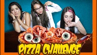 PIZZA CHALLENGE con EVADEMETAL NOMAMINBLUE Y DANOSAURIA [upl. by Norraa]