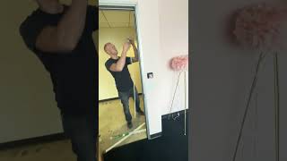 James Installing Weather Stripping On A Door For Door Sound Proofing [upl. by Claudius]