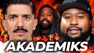 DJ Akademiks on Kanye’s Comeback Diddy vs 50 Cent Exposed amp Adam 22 Wife Sharing Reaction [upl. by Cloris]