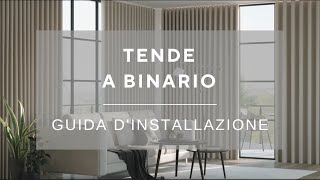 Tende a binario  Installazione [upl. by Nwatna]