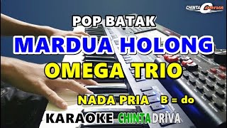 karaoke mardua holong omega trio nada pria lagu batak Original kn7000 [upl. by Malinde]