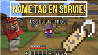 VOUS Devez ABSOLUMENT Connaitre ce trade de Name tags Minecraft hardcore tuto Name tags [upl. by Halilak]