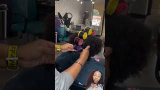 Hairstylist Reacts To Roller Set On Natural Hair haircare naturalhair reaction hairstyles [upl. by Ahsytal603]