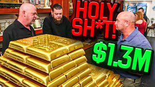 BIGGEST GOLD DEALS on Pawn Stars [upl. by Mall]