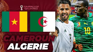 🔴🇩🇿🇨🇲 CAMEROUN  ALGERIE  BARRAGES COUPE DU MONDE [upl. by Ynatirb]