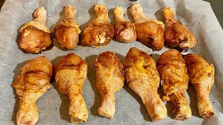 Great marinade I bake an entire baking sheet of chicken drumsticks at once [upl. by Giza723]