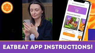 EatBeat App Instructions  Personalized Food Recommendations [upl. by Ware]