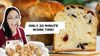 How to Make Easy Panettone at Home [upl. by Mccowyn]