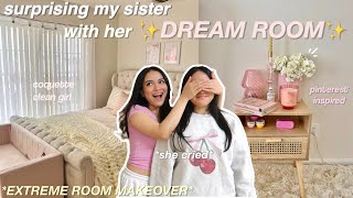 ULTIMATE room makeover 🫧🩰aesthetic pinterest ROOM TOUR [upl. by Assyle80]