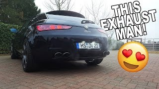 Alfa Romeo Brera 22 JTS 16V Supersprint EXHAUST SOUND [upl. by Suedaht]