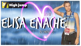 The best of Elisa Enache in 3 minutes beautiful top athlete high jump internet celebrity [upl. by Genet240]